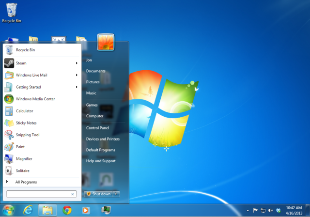 restore windows 7 start orb windows 10