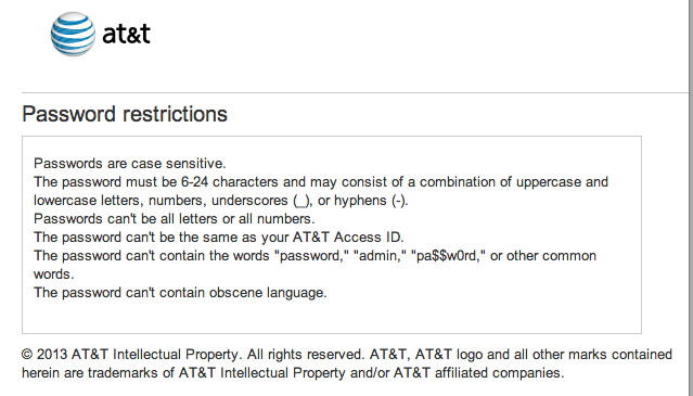 WTF? AT&T’s profane-password ban lets some swears through