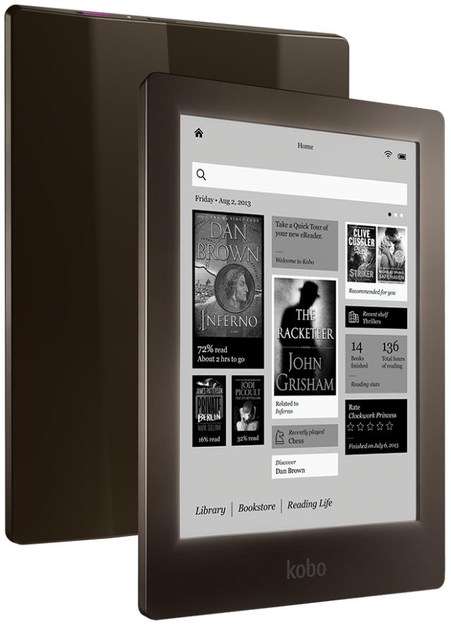 Kobo's limited-edition Aura HD brings the pixel density race to e-readers.