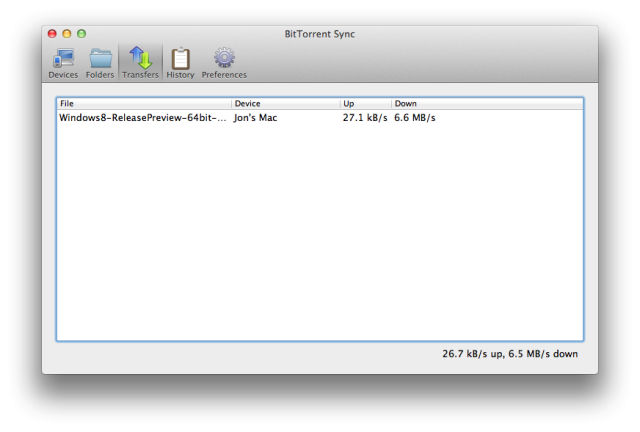 bittorrent sync vs dropbox speed