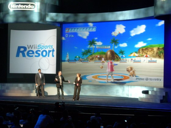 There will be no on-stage antics like this from Nintendo at this year's E3.