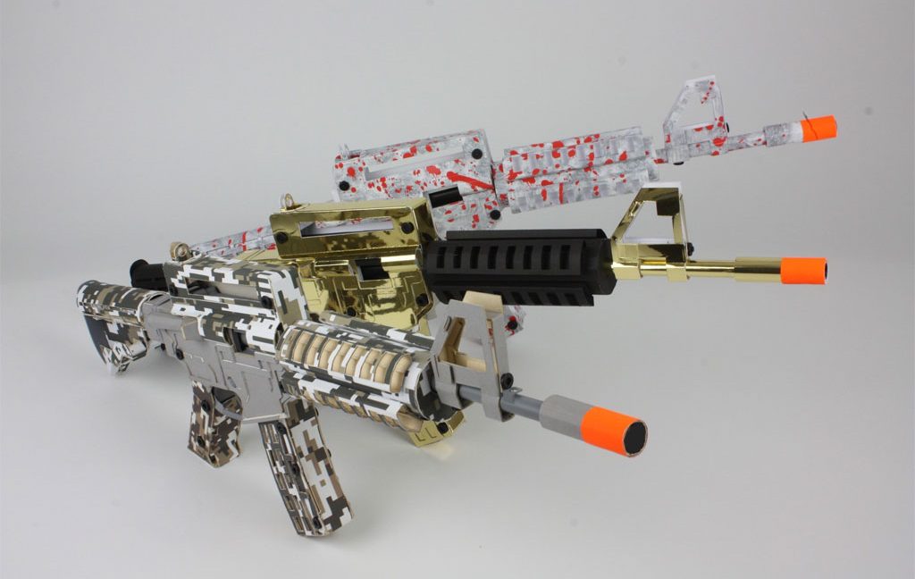DIY cardboard rifle can fire paper pellets up to 25 yards - Ars Technica