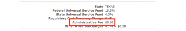 Oh, hello there, new fee.