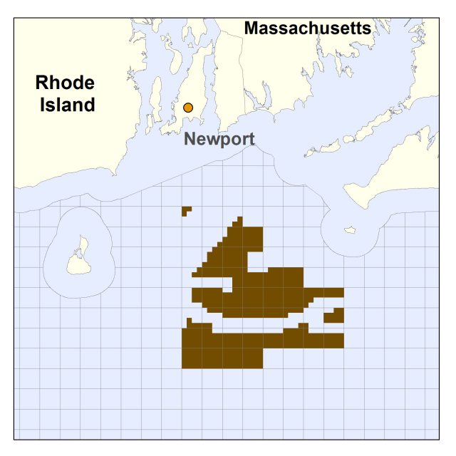 The two sites, located south of the Massachusetts/Rhode Island border.