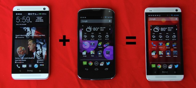 Combine the HTC One and the Nexus 4 and you might just have one of our favorite Android phones.