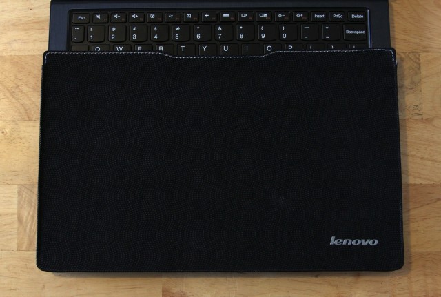 An optional cover accessory can hold the entire laptop or just shield the keys when in one of its other modes.