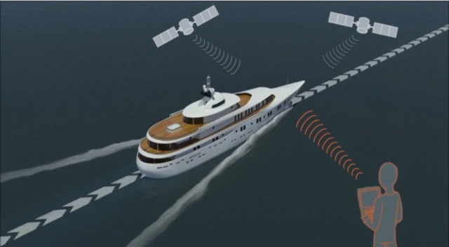 A team from the University of Texas spoofed the GPS receiver on a live superyacht in the Ionian Sea.