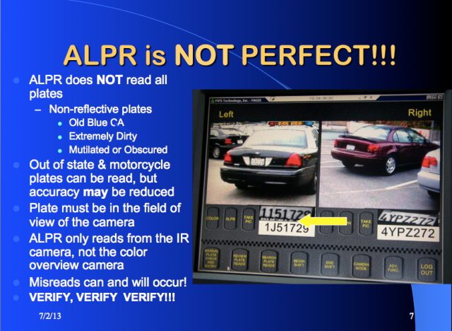 Cops are freaked out that Congress may impose license plate reader limits