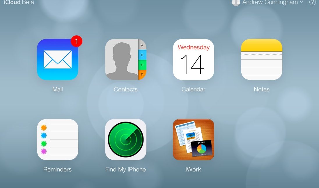 iCloud.com public beta gets the iOS 7 treatment as new OS nears