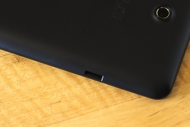 A micro SD card slot, one amenity that the 2012 Nexus 7 doesn't have.