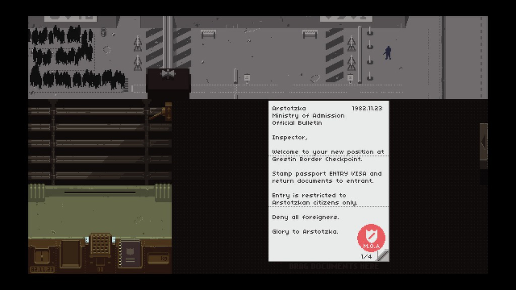 Papers, Please Review Winterwind Productions