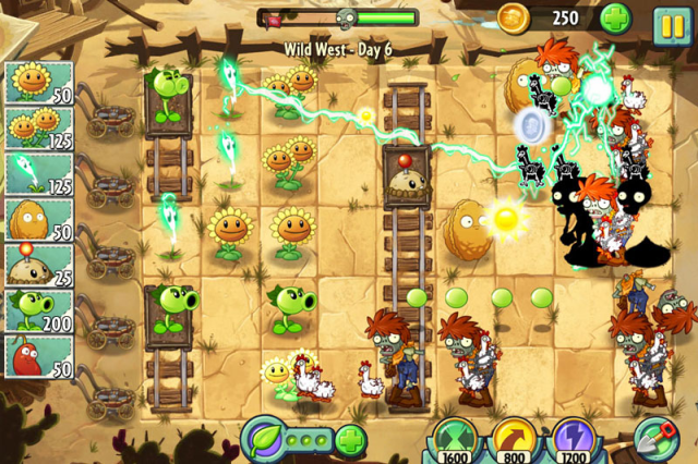 Plants Versus Zombies” Versus “Plants Versus Zombies 2”