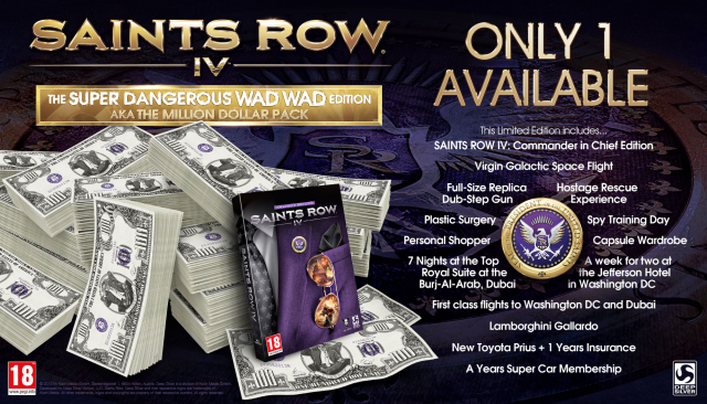 Do not buy the $1,000,000 Saints Row IV bundle