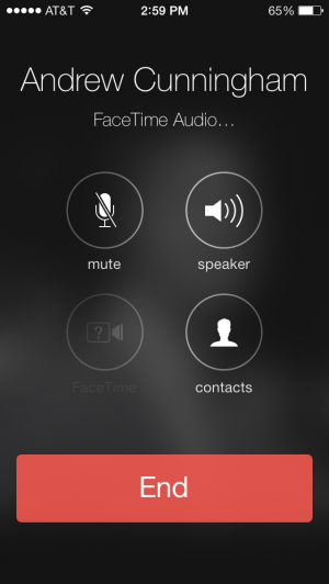 FaceTime Audio: phone calls without the "phone" part.