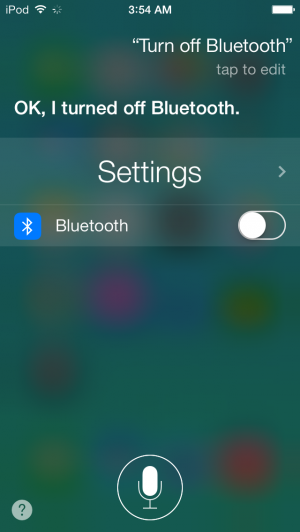 Siri can now toggle a few settings.