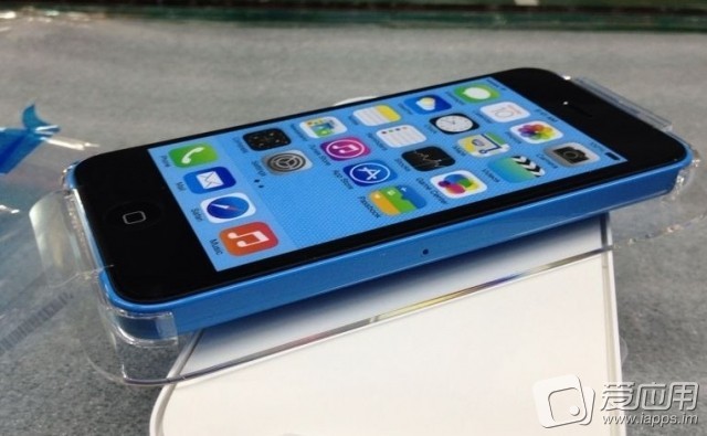 An (alleged) photo of the (alleged) iPhone 5C.