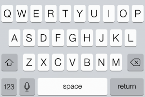 The keyboard sheds its textures, but looks and works just like the old one.
