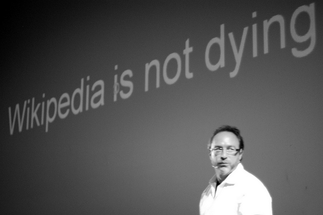 Wikipedia founder Jimmy Wales.