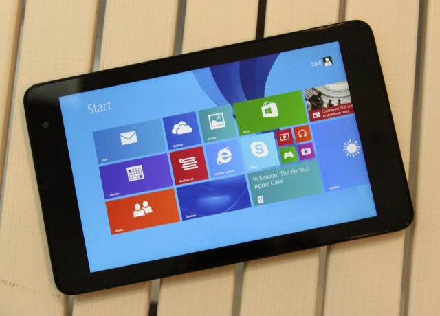 Dell's Venue 8 has a great screen and can go toe-to-toe with Android or iOS tablets in thickness and weight.