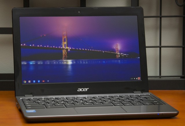 Acer's newest Chromebook, also called the C7. We'll call it by its full model number, the C720, to distinguish it from last year's C710.