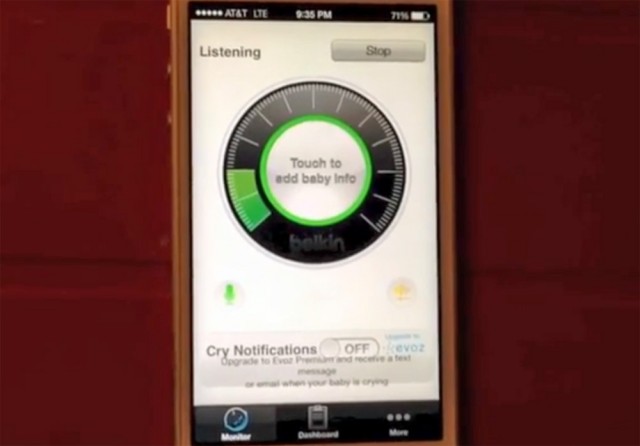 Hack turns Belkin baby monitor into iPhone-controlled bugging device