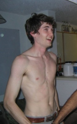 Ulbricht at his 21st birthday party.