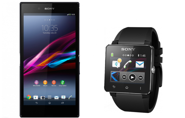 xperia z1 sony smartwatch