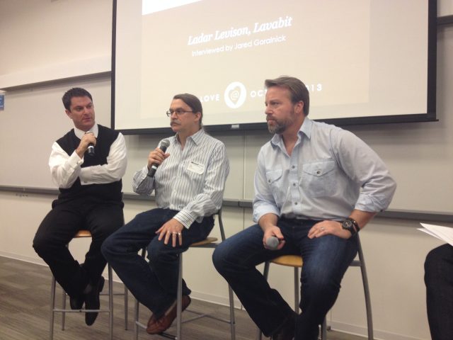 Ladar Levison (left), is the founder of Lavabit. Jon Callas and Mike Janke (right) are the co-founders of Silent Circle.