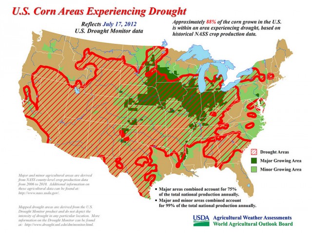 Climate change is already affecting precipitation patterns, probably playing a role in the 2012 summer drought.