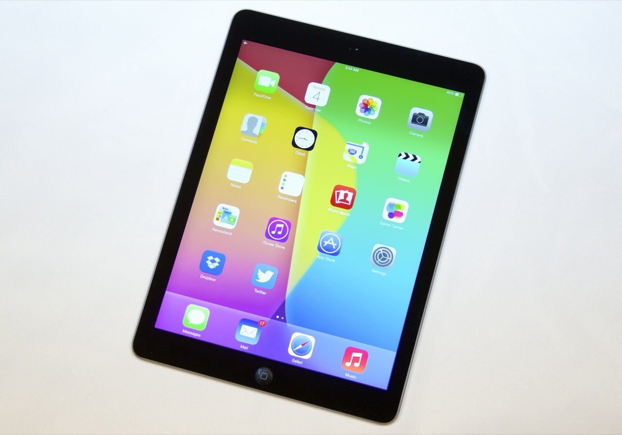 Review Apple S Ipad Air Is A Big Tablet Without All The Baggage