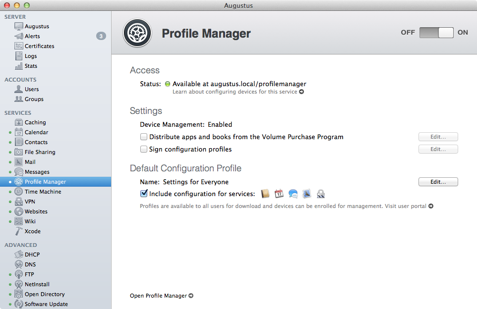 device manager app for mac os x