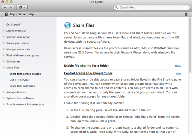 The older, more exhaustive Help files are still available, as is Apple's extensive online documentation.