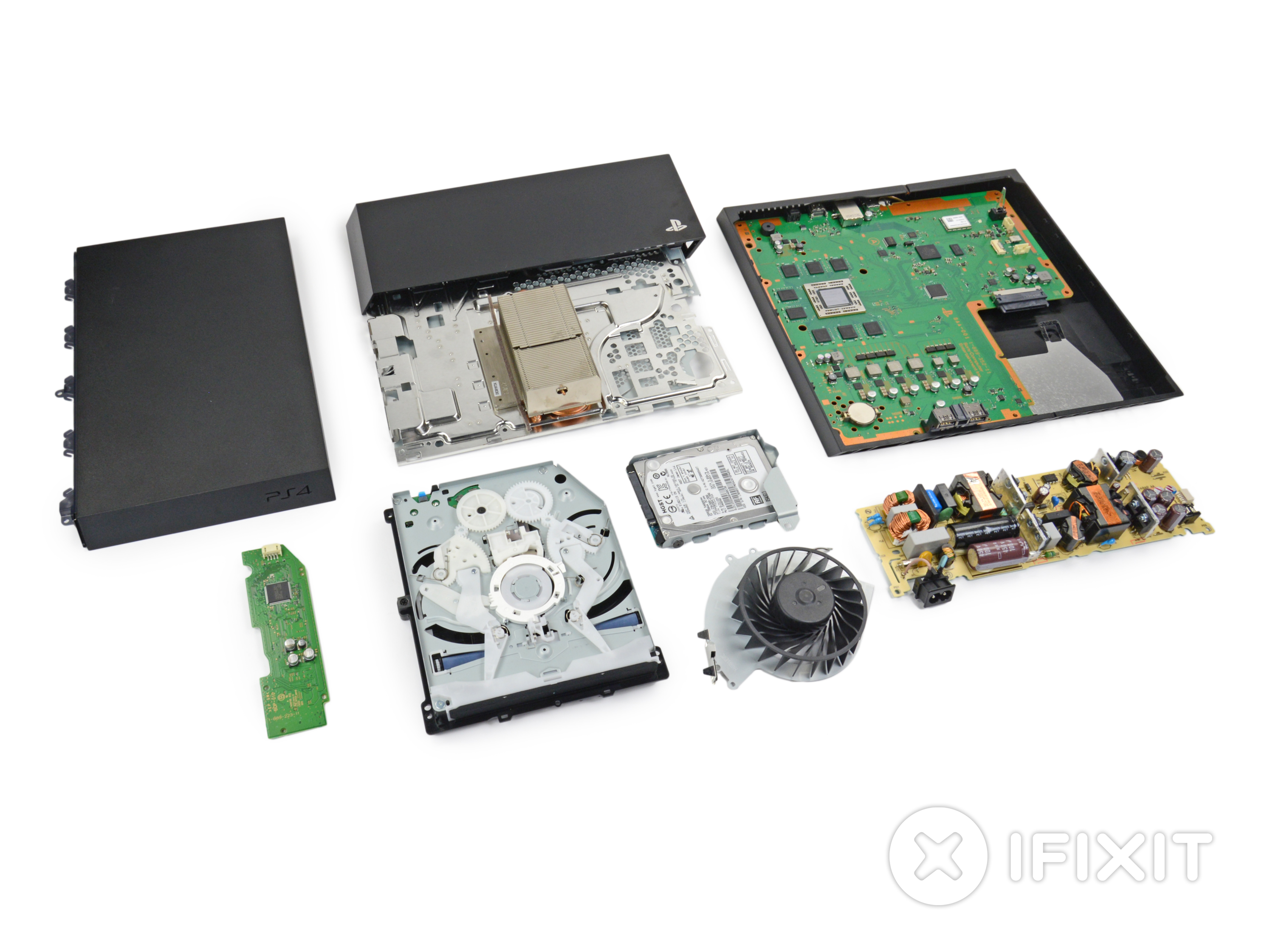 iFixit opens the Playstation 4—replaceable hard drive earns props Ars Technica