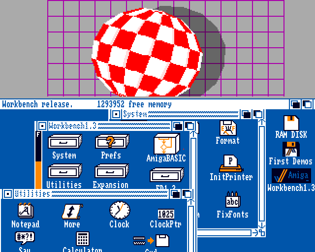 Don't tell anyone at Microsoft or IBM that the pre-emptively multitasking AmigaOS ran fine in half a MB of RAM.