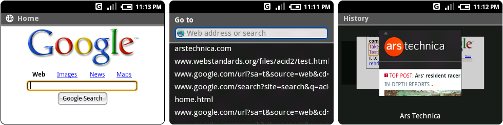 The updated History Of Android Ars Technica