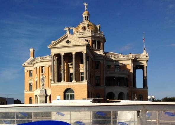 Historic Harrison County Courthouse, Marshall, Texas. 