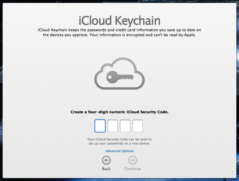 does icloud keychain generate passwords