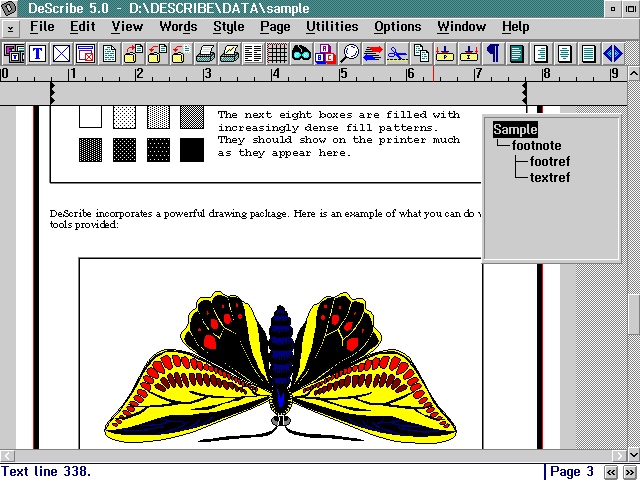 DeScribe was a neat word processor that I really liked. Sadly, the company couldn't make enough money selling it to survive.