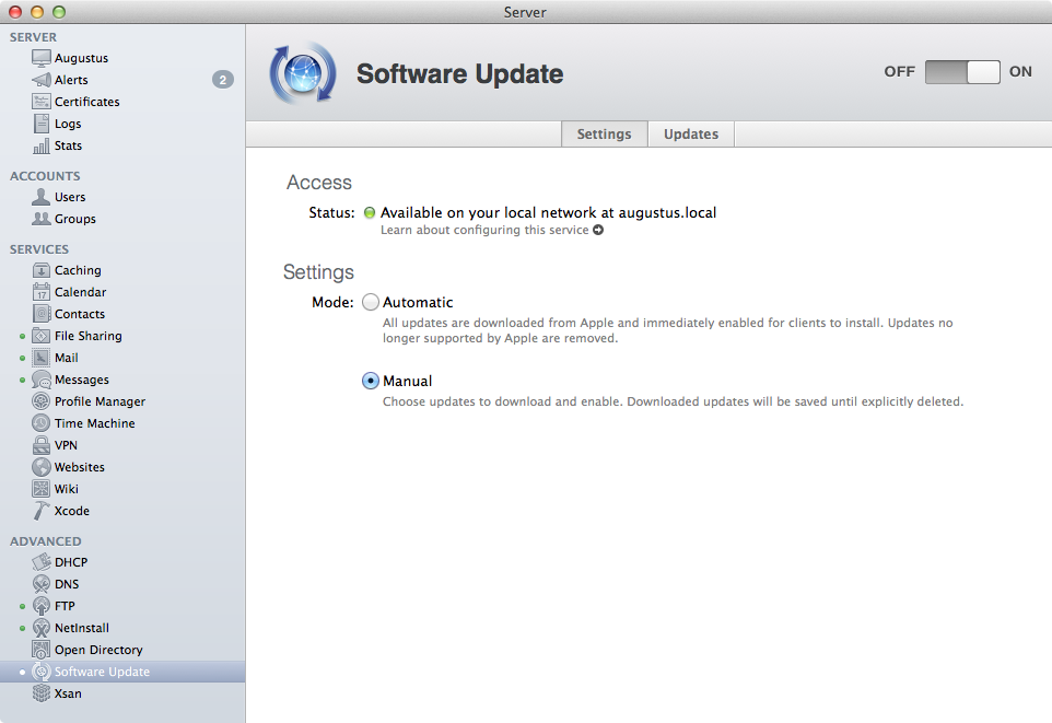 how do you know if you have a software update for mac