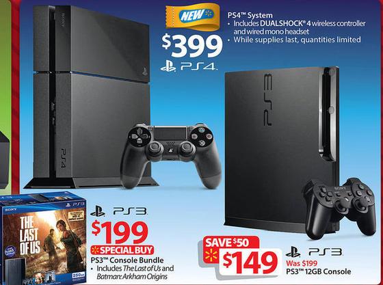 ps4 price walmart black friday 2018