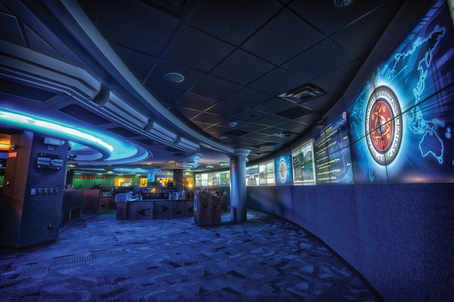 The National Security Operations Center at NSA, photographed in 2012—the nerve center of the NSA's "signals intelligence" monitoring. A former NSA coder has been sentenced to 66 months in prison for bringing home the code that drove much of the NSA's signals intelligence operations.