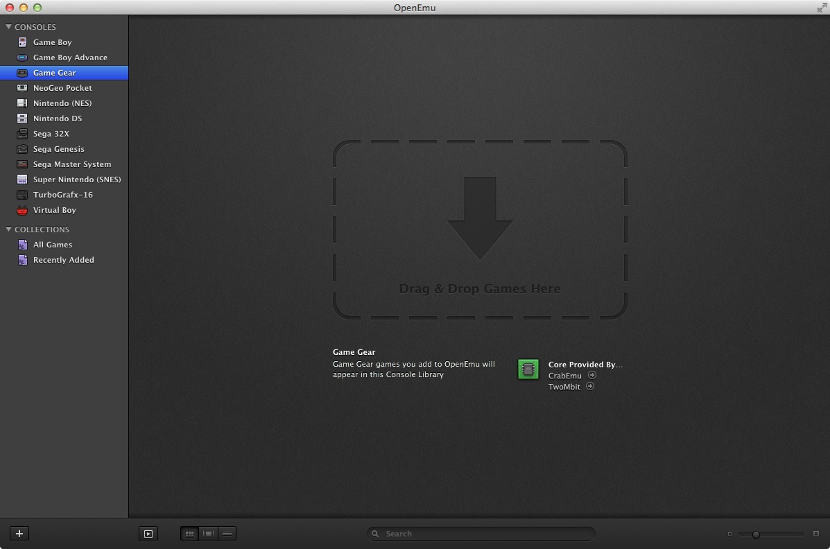openemu mac the emulator could not load room