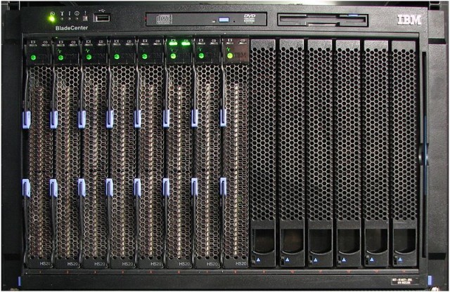 IBM's BladeCenter servers will soon wear a Lenovo nameplate.