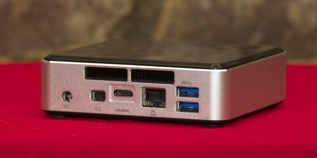 The NUC has all the ports you'd need from a basic workstation, and it sports robust multi-monitor support.
