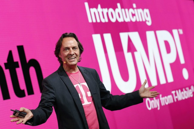 T-Mobile CEO John Legere has reason to be happy today.