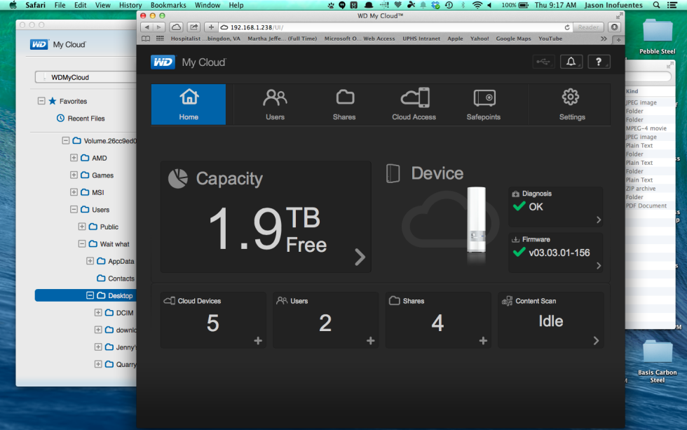 Western Digital My Cloud Review: The $150 personal cloud - Ars Technica