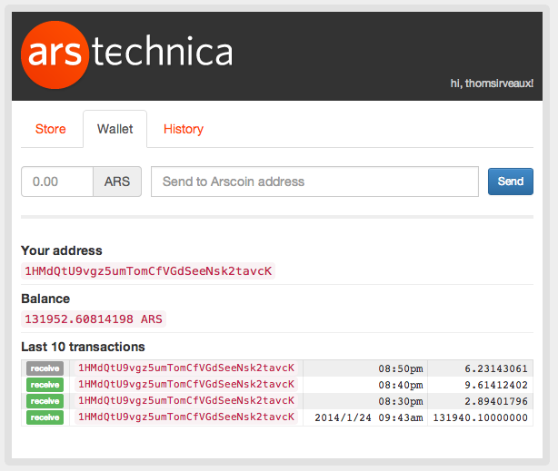 ars technica cryptocurrency