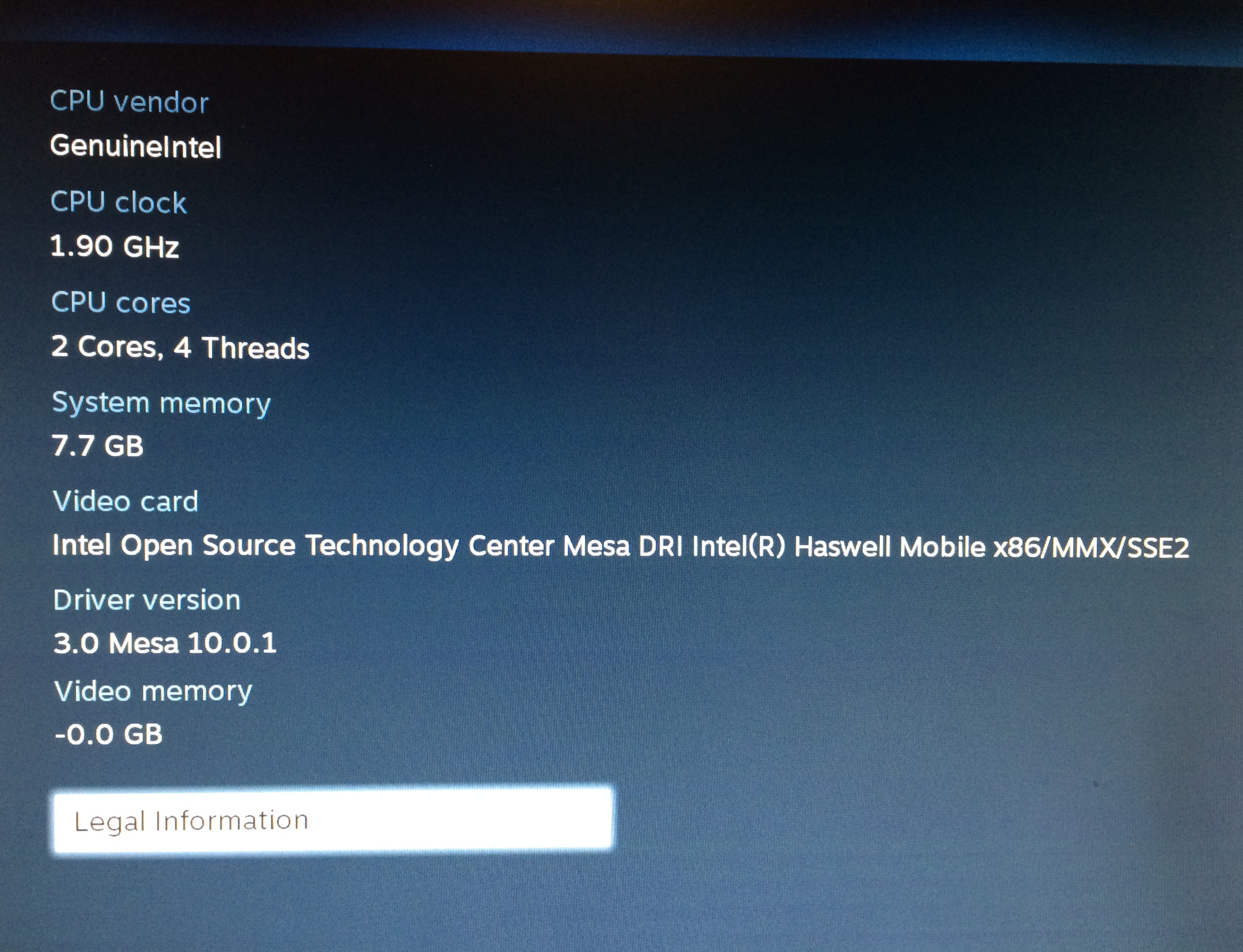 nuc intel gigabit lan drivers wont install win 7