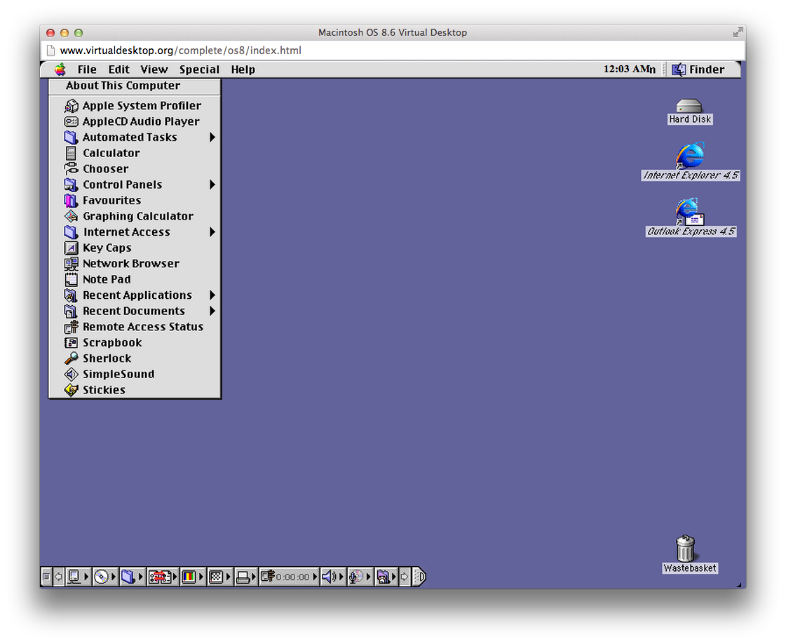 mac os 9 emulator for windows 10