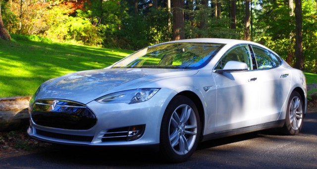 The Tesla Model S.